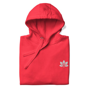 White Lotus Red Hoodie